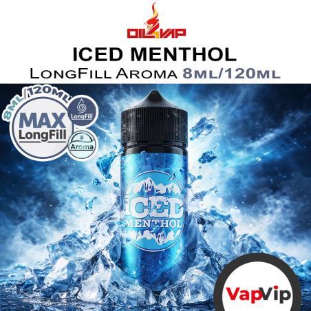 ICED MENTHOL Oil4Vap LongFill Aroma 8/120ml