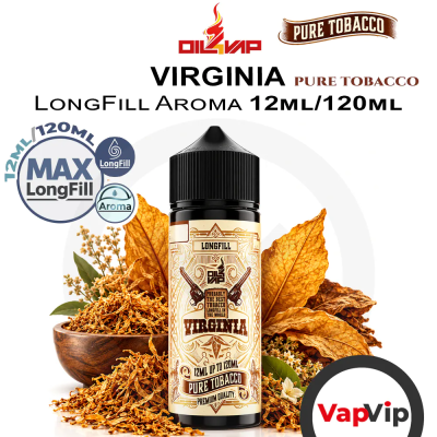VIRGINIA Oil4Vap Pure Tobacco LongFill Aroma