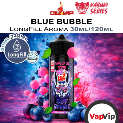 Oil4Vap Blue Bubble Kabuki LongFill