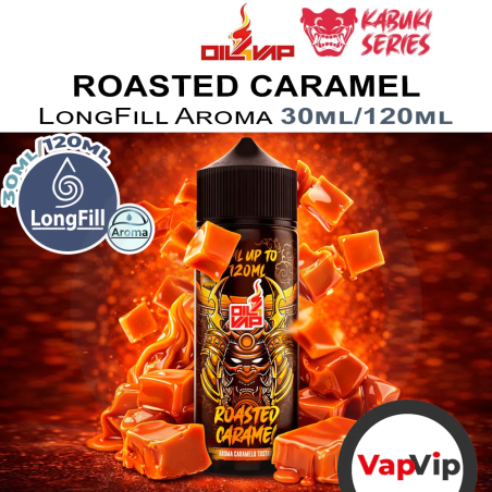 Oil4Vap Roasted Caramel Kabuki LongFill