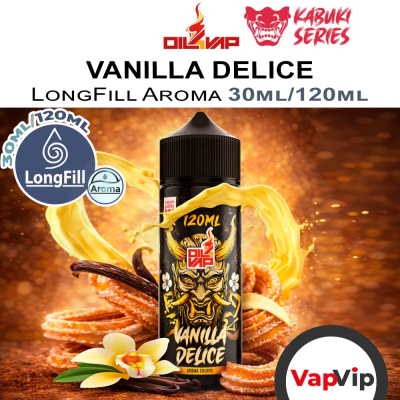 Oil4Vap Vanilla Delice Kabuki LongFill