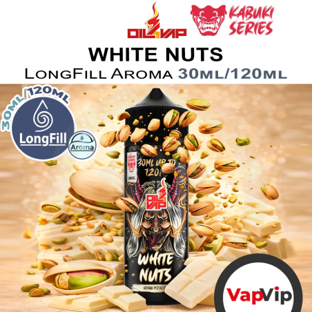 Oil4Vap  White Nuts Kabuki LongFill