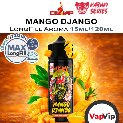 Mango Django Kabuki LongFill Aroma 15/120ml - Oil4Vap