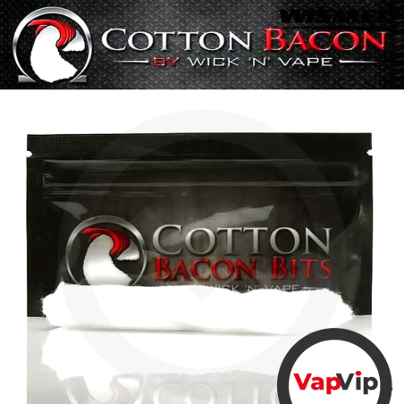 Cotton Bacon Bits V2 by Wick 'N' Vape Fiber in Spain Europe