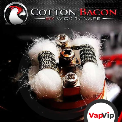Cotton Bacon Bits V2 by Wick 'N' Vape Fiber in Spain Europe