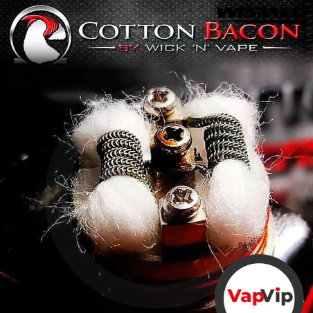 Cotton Bacon Bits V2 by Wick 'N' Vape Fiber in Spain Europe