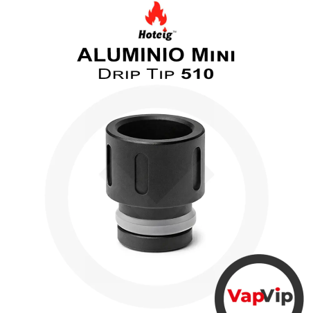 Drip Tip 510 Mini de Aluminio - La boquilla más discreta - VapVip