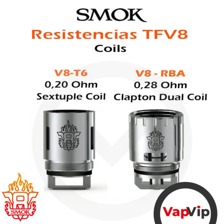 Atomizer Heads TFV8 by Smok