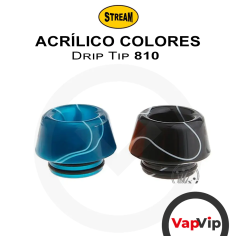 Drip Tip 810 Acrílico colores