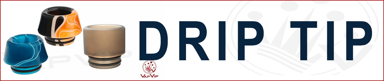 Vape Drip Tips | 510, 810 and mouthpieces