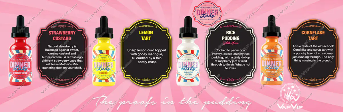 LEMON TART eliquid 3x10 ml - Dinner Lady in Spain