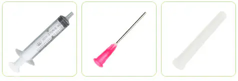 Jeringuilla 3ml 18G Punta roma