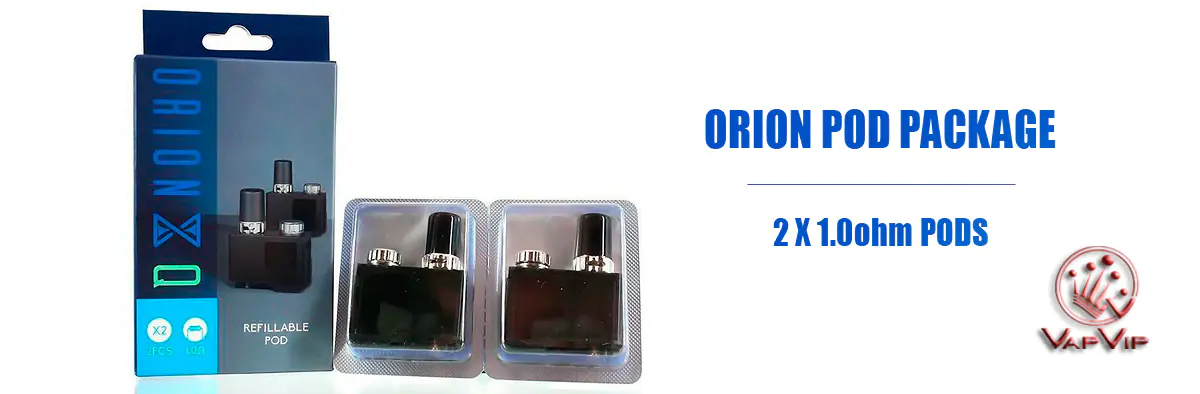 Lost Vape Orion Q pods technical detail