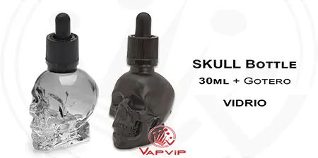 SKULL Botella para eliquido Calavera 30ml