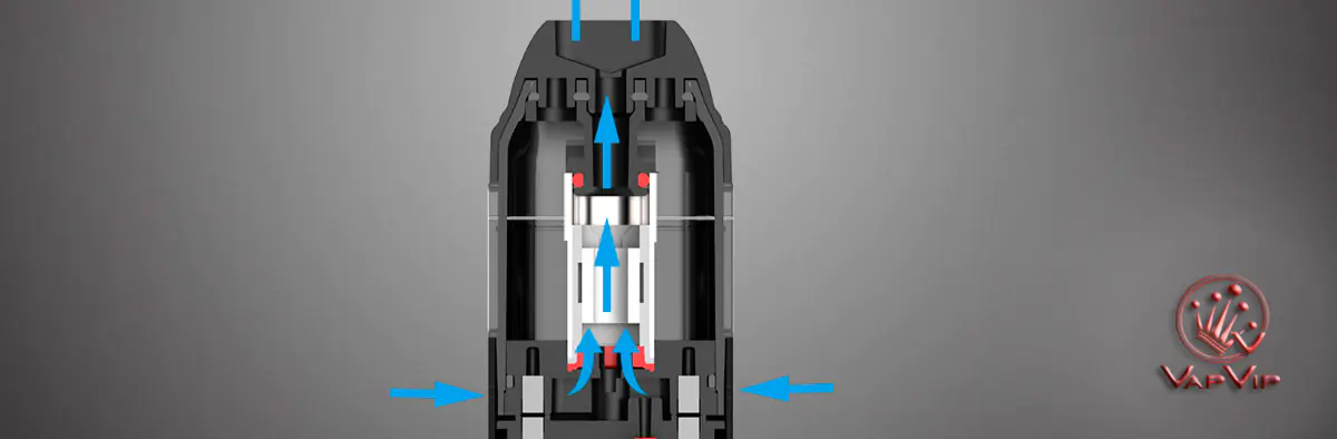 Top filling system Uwell Caliburn pods