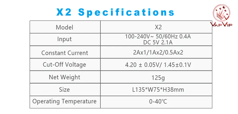 Xtar X2 Fast Dual Charge