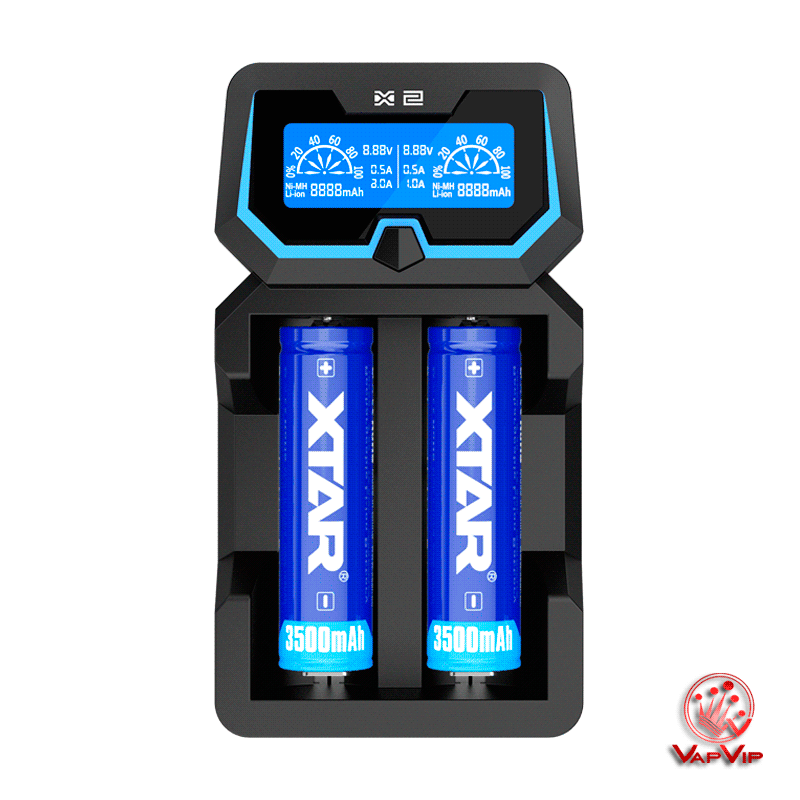 Funcionamiento LCD Xtar X2