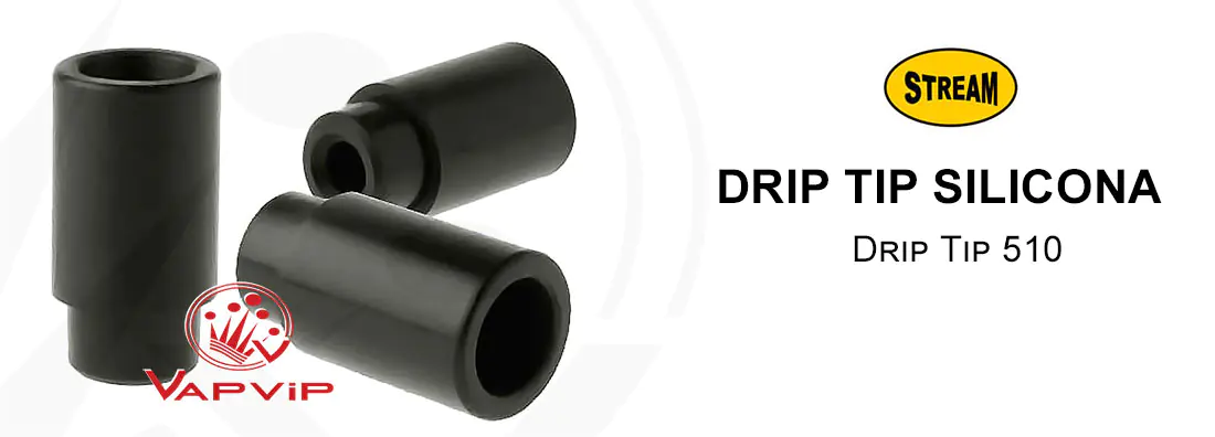 Colored 510 Silicone Drip Tips