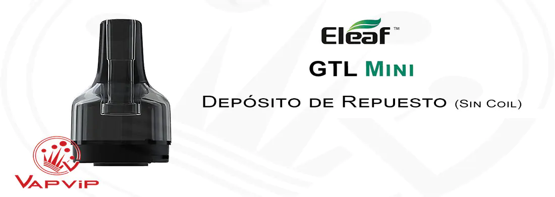 Eleaf GTL Mini Pod Replacement Tank details