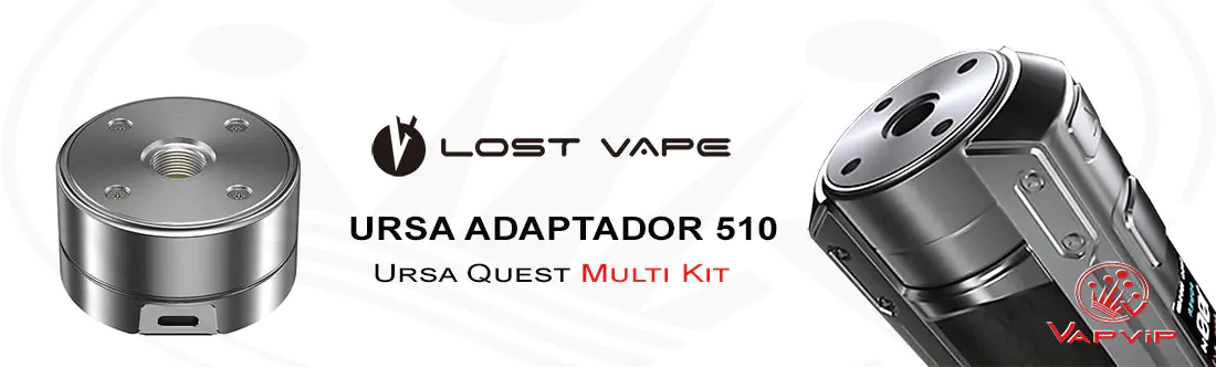 Lost Vape URSA 510 adapter installation guide