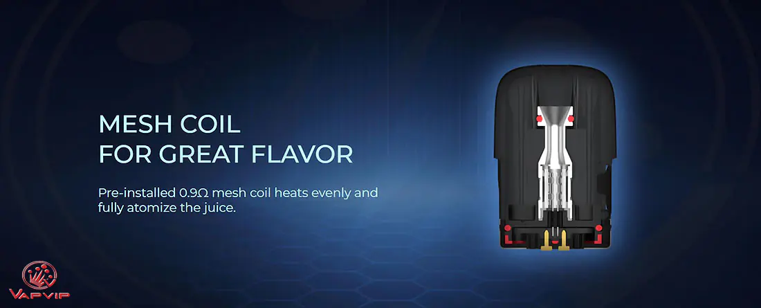 UN2 mesh coil detail Uwell Yearn Neat 2 Pod