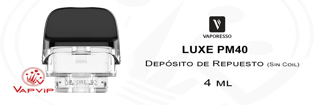 Top filling system Vaporesso Luxe PM40 Pod