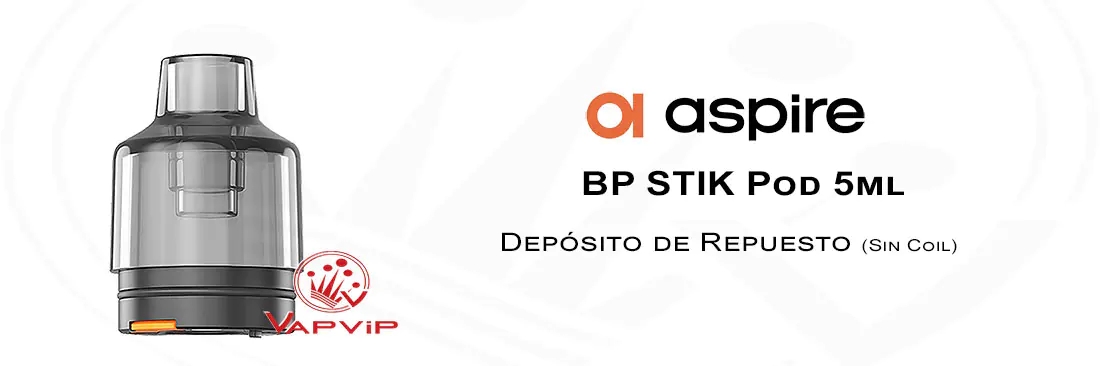 Aspire BP Stik empty replacement pod tank