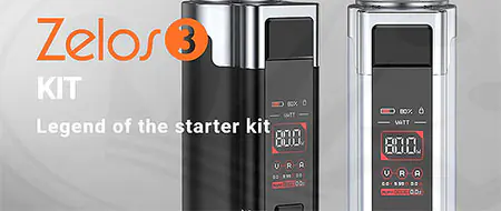 Los mejores cigarrillos electrónicos y equipos de vapeo en España MOD ZELOS 3 by Aspire
