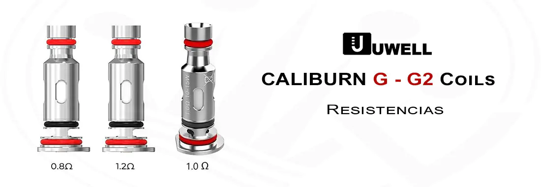 Uwell Caliburn G & G2 Replacement Coils 0.8 1.0 1.2 ohm - VapVip
