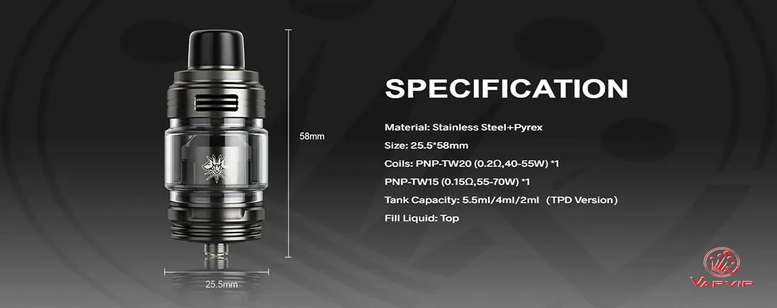 Los mejores cigarrillos electrónicos y equipos de vapeo en España Voopoo Uforce L Tank