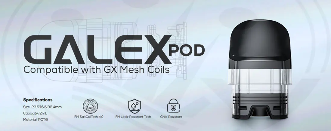 Freemax Galex Empty Replacement Pod Tank Detail