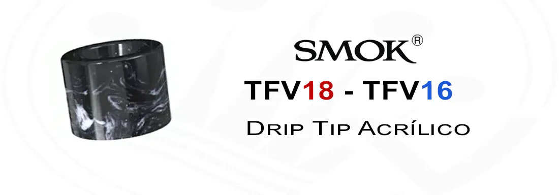 Drip Tip Smok TFV18 TFV16 Resina original