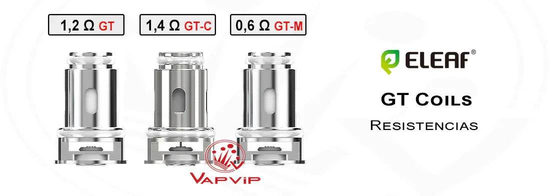 Familia de Resistencias GT Series Coil Eleaf