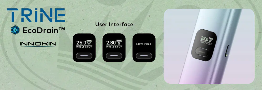 Los mejores cigarrillos electrónicos y equipos de vapeo en España OLED Display