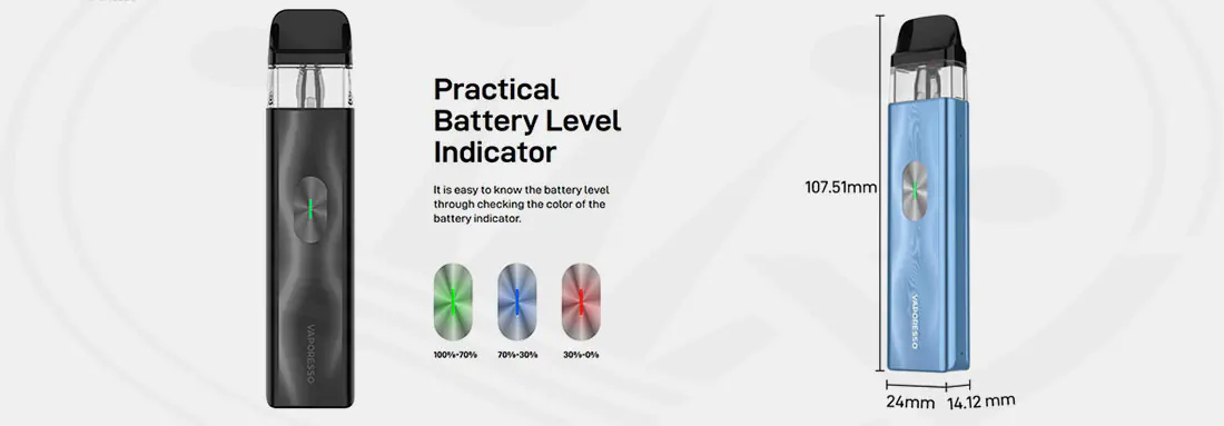 Los mejores cigarrillos electrónicos y equipos de vapeo en España Especificaciones Técnicas XROS 4 Mini Pod Vaporesso