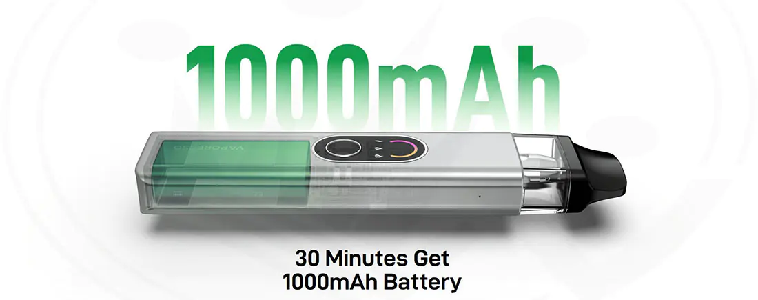 XROS 4 Pod Vaporesso High Density Battery.
