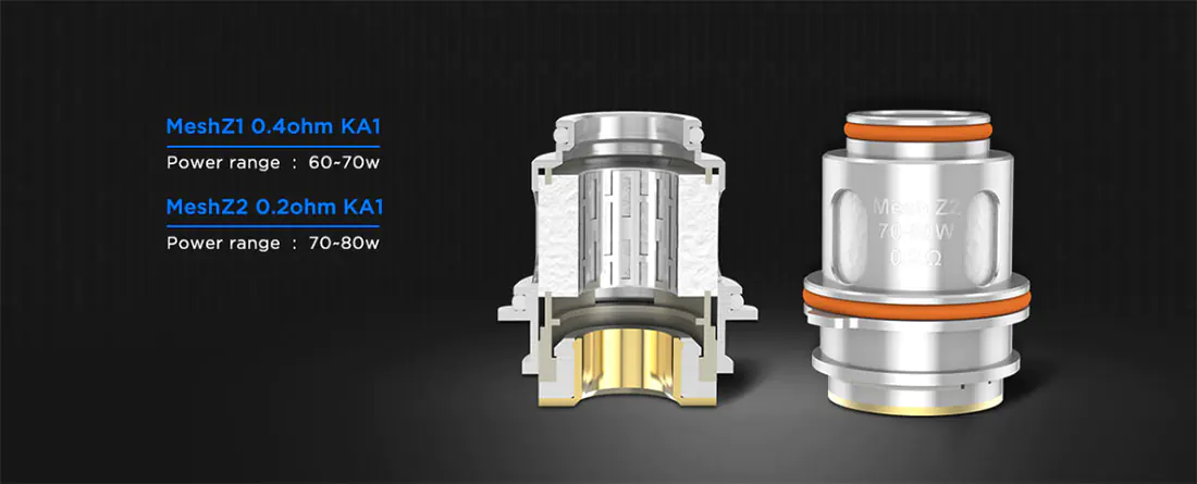 ZEUS Atomizador Dual RTA de Geekvape para comprar en España Coils Z Sub Ohm Tank Geekvape