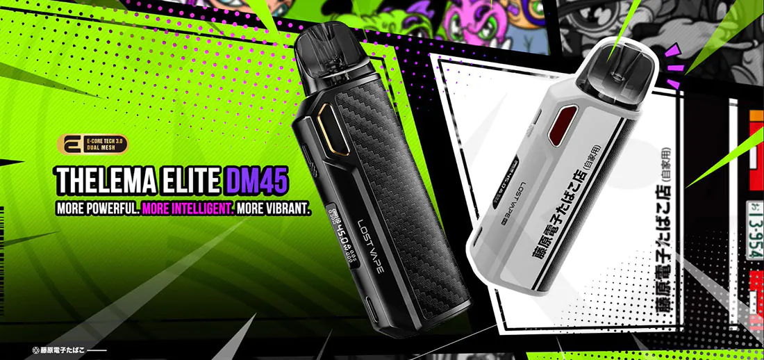 Los mejores cigarrillos electrónicos y equipos de vapeo en España Lost Vape Elite DM45