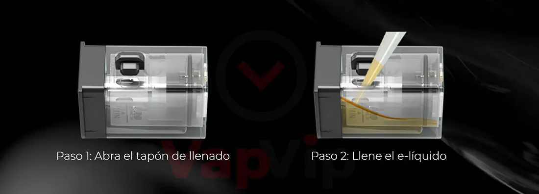 Uwell Havok R Pod insertion details and coil