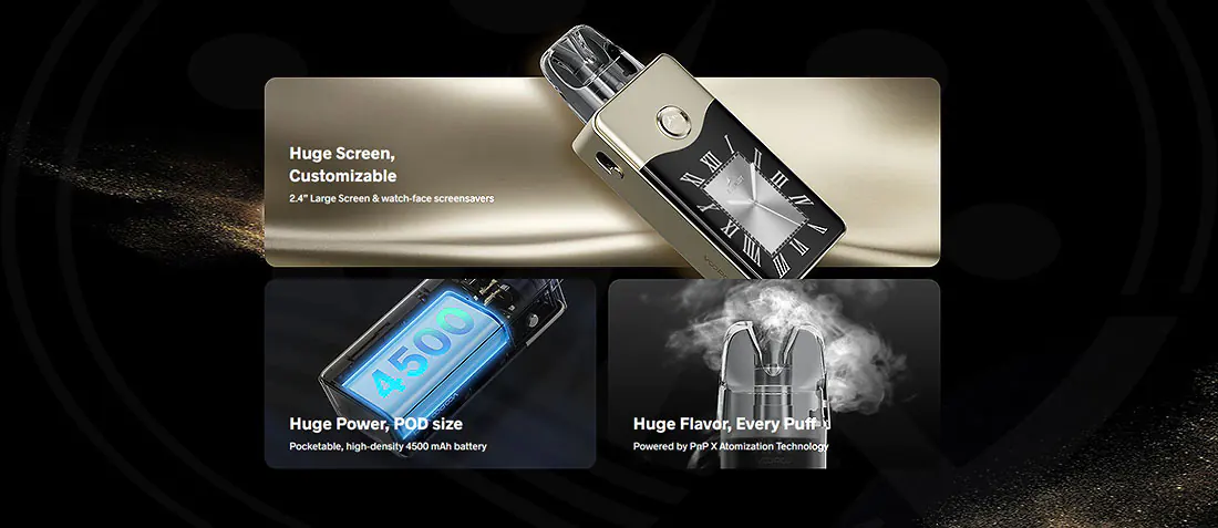 The best e-cigarettes and vaping devices in Spain Voopoo Vinci E120