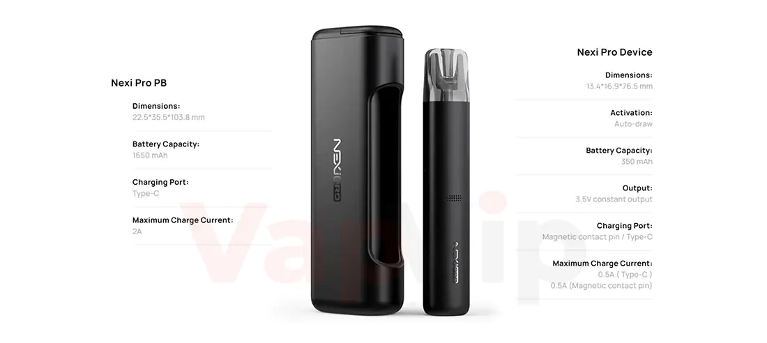 Los mejores cigarrillos electrónicos y equipos de vapeo en España Especificaciones técnicas Aspire NEXI PRO