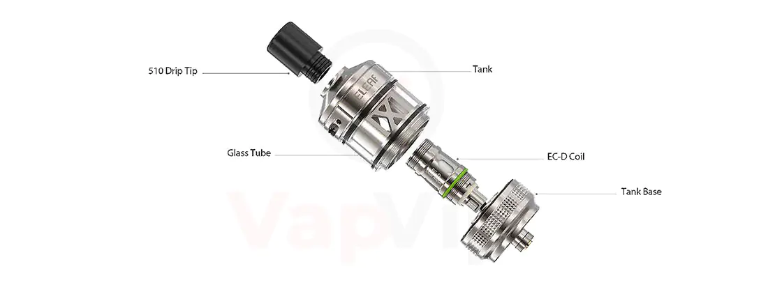 E-cigarettes and vaping in Spain Melo X Atomizer Eleaf Technical Specifications