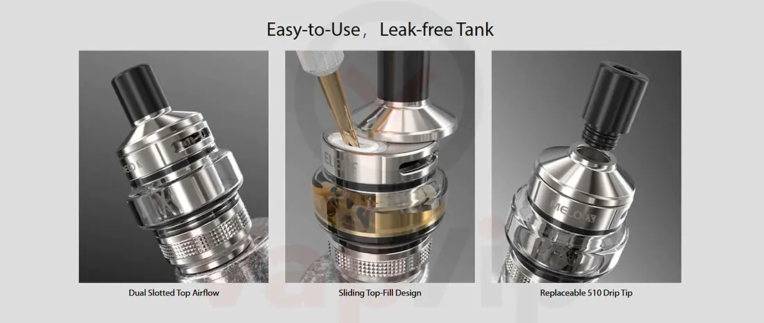 E-cigarettes and vaping in Spain Melo X Atomizer Eleaf Features