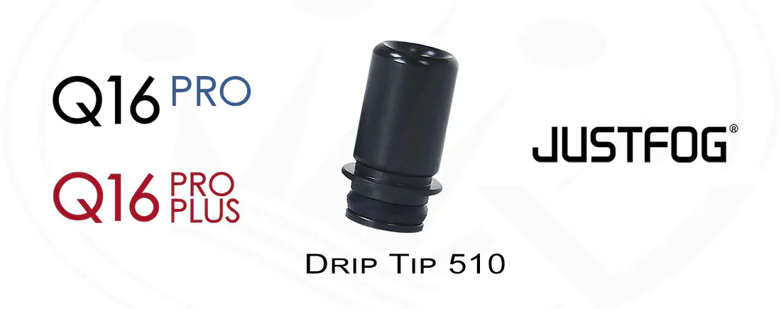 Drip Tip Q16 510 Justfog boquilla original