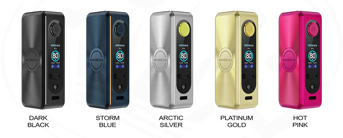 Los mejores cigarrillos electrónicos y equipos de vapeo en España Colores Gen SE Mod Vaporesso