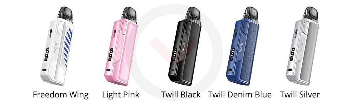 Variedad de acabados premium Thelema Elite S Colores disponibles Thelema Elite S Lost Vape