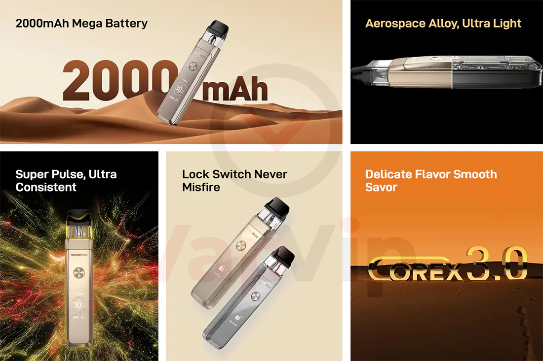 Características principales del Vaporesso XROS Pro 2