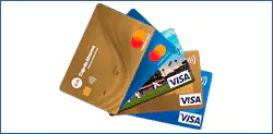 Secure payment with Credit or Debit Card