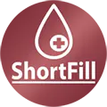Large format shortfill e-liquid icon