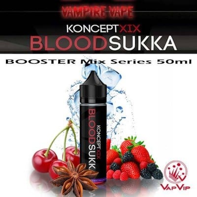 BLOOD E-liquido KONCEPT XIX 50ML (BOOSTER) - Vampire Vape